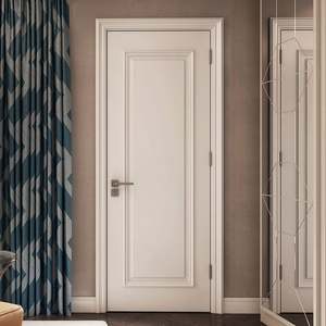 Puertas Interiores de Madera Personalizadas de Fábrica YALIG, Diseño Moderno, Puertas de Madera Maciza para Interiores de Hoteles de Lujo - Product Image 5