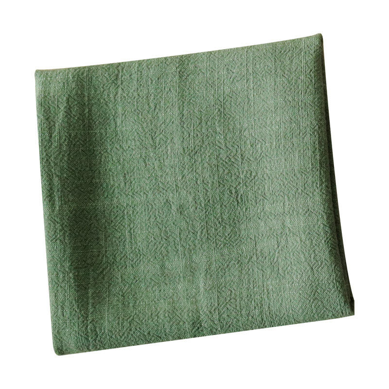 Bean Green Linen Cloth Napkin