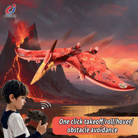 Jouet dinosaure volant Pterodactyl Chengji, simulation d'évitement d'obstacles, fonction d'éclairage, vente en gros, avion télécommandé