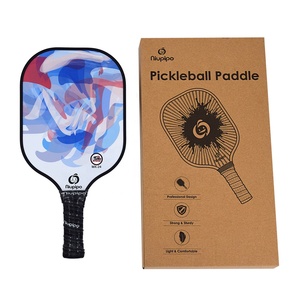 Niupipo <span class=keywords><strong>MX24</strong></span> en iyi fiyat turşu topu raket Glassfiber yüzey hafif Pickleball özel LOGO Pickleball kürek - Product Image 5