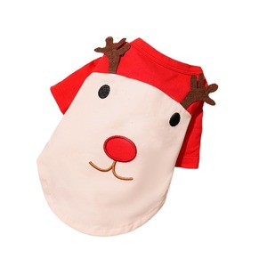 Ropa navideña para mascotas Yuchain para perros pequeños, medianos y grandes, abrigos de algodón estilo Teddy, reno y oso para otoño e invierno - Product Image 1