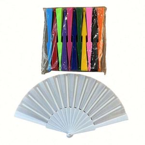 Eco-Friendly Traditional Folding <b>Hand</b> <b>Fan</b> for Home Decoration Business & Promotional Gifts Painted Festival Style Custom Logo - Product Image 2