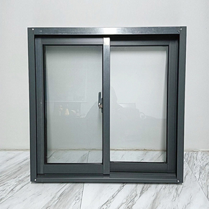 Ventanas Corredizas Verticales de Aluminio con Vidrio Resistente a Huracanes NFRC, Diseño Moderno - Product Image 2