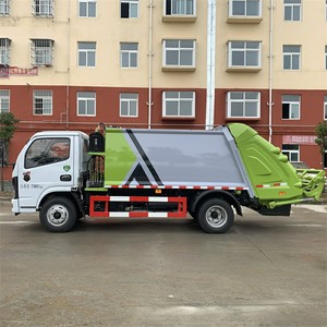 Camion de ramassage des déchets Dongfeng 4X2 de qualité supérieure, compacteur de déchets pour projets d'élimination des déchets commerciaux - Product Image 2