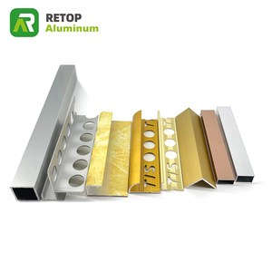 Trang trí và bảo vệ cầu thang nhôm cầu thang Tread hồ sơ cầu thang nosing Strips với cao su chèn - Product Image 4