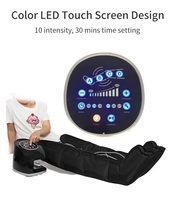Phenitech Système professionnel de récupération des jambes par compression d'air, bottes de récupération du masseur de compression des jambes Récupération rapide