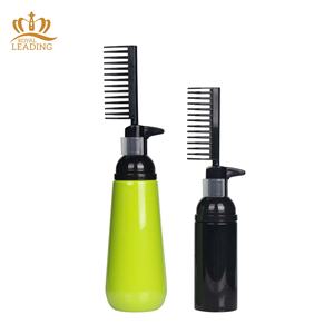 Botella profesional para <span class=keywords><strong>tinte</strong></span> <span class=keywords><strong>de</strong></span> pelo permanente, con peine, aplicador <span class=keywords><strong>de</strong></span> botella, venta al por mayor - Product Image 1