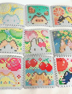 Kit Pittura Diamante con Perline Perler, Arte Diamante con Perline Fusibili, Perline Fai da Te per Portachiavi, per Magneti da Frigo Fatti a Mano - Product Image 1