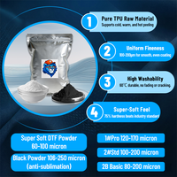 Jinlong Usine Prix Dtf Encre et Poudre et Film Usine Dtf Poudre Dtf Doux Poudre Fine 1kg 5kg 25kg