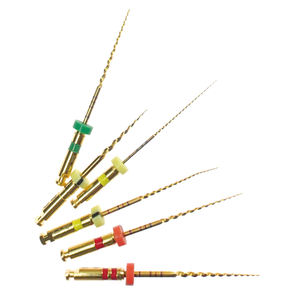 Nouveau produit : lime à <span class=keywords><strong>canal</strong></span> radiculaire dentaire dorée, lime rotative pour utilisation à la machine et à la main - Product Image 1