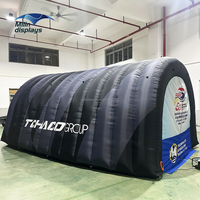 Offre Spéciale Usine Durable Géant Grand Événement En Plein Air Commercial Blowup Partie Carport Gonflable Garage Tunnel Tente Salons Commerciaux