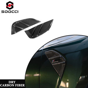 干碳纤维 MP 风格挡泥板通风口装饰套件适用于 BMW G80 G81 M3 G82 M4 <span class=keywords><strong>M</strong></span> Performance 碳纤维侧标志牌 G82 M4 - Product Image 1