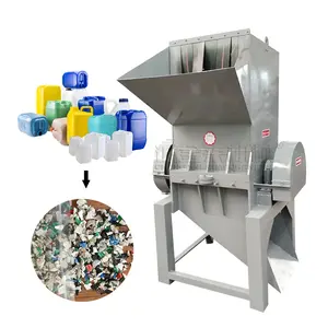 Uso doméstico material plástico de baixo ruído pode swp 600 granulador plástico móvel super reciclar triturador plástico