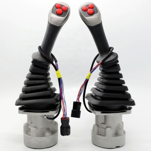 Tay cầm thủy lực cho máy xúc/Máy Ủi/Bộ nạp, tay cầm điều khiển thủy lực hạng nặng với tay cầm chống trượt, điều chỉnh hoạt động - Product Image 1