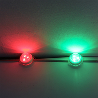 Lumières de piste de Noël permanentes 24V 30mm RGBW UCS2904 LED Pixel Light IP65 PVC Extérieur Étanche Source ponctuelle
