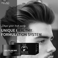 Cire coiffante pour cheveux à formule personnalisée, tenue forte, anti-frisottis, fini mat, pour définir les boucles, pour cheveux normaux