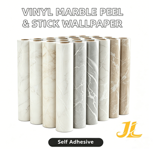 Modern geometrisch vinyl marmer behang zelfklevend waterdicht peel-and-stick wandstickers voor keukenkastjes aanrechtblad - Product Image 1