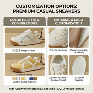 <span class=keywords><strong>Sneakers</strong></span> Casual da Donna, Scarpe da Corsa <span class=keywords><strong>Bianche</strong></span> alla Moda, Comode e Antiscivolo con Soletta in EVA per Ragazze - Product Image 3