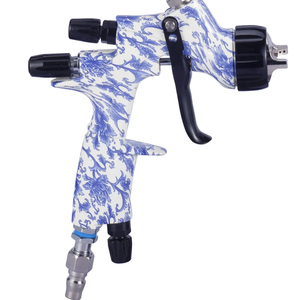 Professionelle 600cc HVLP Verio BP 1,3mm Druckluft-Spritzpistole aus Aluminiumlegierung mit Schwerkraftzufuhr und 3 Jahren Garantie - Product Image 2