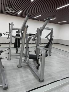 Máquina de remo sentado con doble unidad de fuerza para espalda, tipo Lat Pulldown, con carga de discos, recomendada por influencers de fitness - Product Image 5