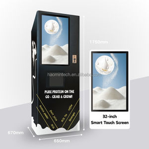 Toz Whey dağıtıcı çalkalayıcı suyu sallar tamamen dokunmatik ekran spor su turuncu Maker akıllı <span class=keywords><strong>Protein</strong></span> sallamak otomat - Product Image 4