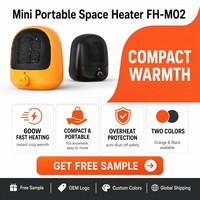 Mini-chauffage portable, chauffage de bureau personnel, petit chauffage compact pour petits espaces, 600W, résistant à la surchauffe, résistant au feu, CE ROHS ERP, maison, bureau