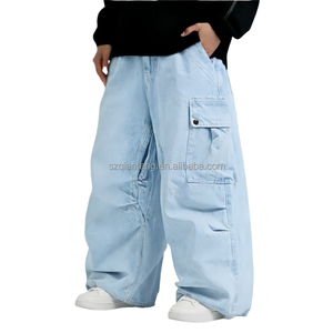 AQTQ Pantalones de Nieve Vaqueros Vintage al por Mayor, Fabricante de Pantalones Anchos Holgados de Mezclilla para <span class=keywords><strong>Hombre</strong></span>, Estilo Cargo, para Esquí y Snowboard - Product Image 6