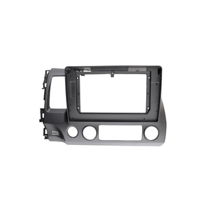 Marco de navegación estéreo para coche al por mayor para HONDA CIVIC 2008-2011 hierro gris 10 pulgadas coche <span class=keywords><strong>Android</strong></span> fábrica en China MARCO DE PANTALLA DE Radio - Product Image 2