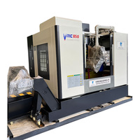 Machine de fraisage CNC verticale VMC 850 à prix abordable, 3/4/5 axes, pour métal, avec commande GSK, broche simple BT40, automatique