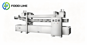 Machine à frire automatique et continue pour snacks, beignets, frites et légumes - Product Image 2