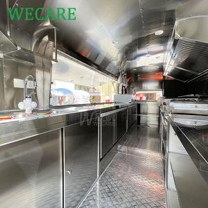 WECARE Mobile Cuisine Pizza Hotdog BBQ Fast Food Remorques Entièrement Équipé Remorque Crème Glacée Café Food Truck à vendre - Product Image 6