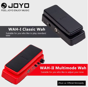 Pédale <span class=keywords><strong>Wah</strong></span> pour guitare électrique JOYO faite à la main <span class=keywords><strong>WAH</strong></span>-1/2, pédale d'effet deux-en-un avec volume réglable, pédale simple pour basse - Product Image 1