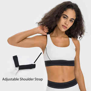 Soutien-gorge de sport réglable à impact élevé de haute qualité femmes Push up entraînement Fitness Yoga soutien-gorge - Product Image 4
