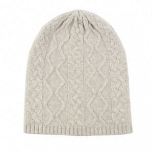 Gorros de Cachemira 100% Pura Tejidos a Mano, Estilo Slouch, Personalizados para Promoción - Product Image 1