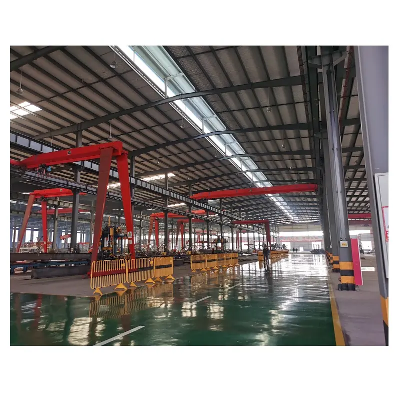 Fábrica de estructuras de acero prefabricadas baratas de China, taller, almacén, hangar, edificio de metal