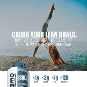 OEMジムサプリメントISO 100プロテインパウダー25g加水分解<span class=keywords><strong>100%</strong></span> ホエイアイソレートプロテイン筋肉ホエイプロテインクレアチン - Product Image 6