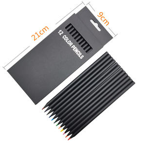 X911-1 XIUZHU – Lot <span class=keywords><strong>de</strong></span> <span class=keywords><strong>crayons</strong></span> <span class=keywords><strong>de</strong></span> couleur personnalisés pour enfants, vente chaude, <span class=keywords><strong>crayons</strong></span> <span class=keywords><strong>Polychromos</strong></span> en bois, personnalisables, HB, 12 pièces - Product Image 5