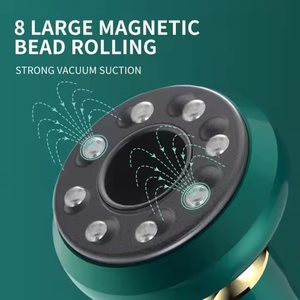 เครื่องนวดไฟฟ้าแบบขูดและดูดสุญญากาศ ชาร์จไฟได้ สำหรับการนวดเส้นลมปราณ ใช้ในบ้าน แบบมือถือ พร้อมหินเบียน - Product Image 6