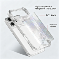 Coque de téléphone portable antichoc en TPU+PC, design sportif, vente en gros, personnalisable, étuis de luxe haut de gamme pour iPhone 18 17 15 Pro Max