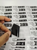 Autocollant d'étiquette adhésive imprimé étanche en PVC personnalisé de haute qualité d'impression numérique directe d'usine professionnelle pour électrique