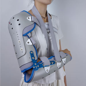 Koruyucu nefes dirsek desteği omuz kol kırığı sabitleme Brace için kayış ile menteşeli dirsek bilek el Brace - Product Image 3