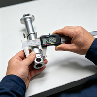Colonne de direction PWC en aluminium usiné CNC de remplacement OEM améliorée avec usinage par électroérosion à fil