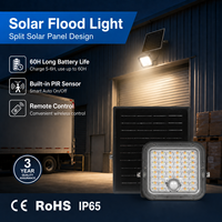 Projecteur solaire LED Cube 2 CCT ultra-lumineux, étanche IP65, testé et certifié, 1500lm