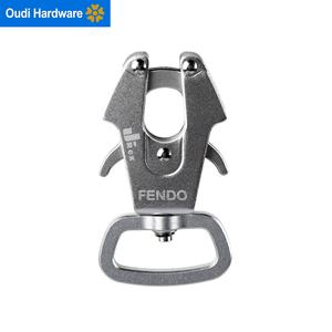 Gancio di alluminio su misura clip cane cane cane clip guinzaglio in metallo girevole moschettone rana - Product Image 1