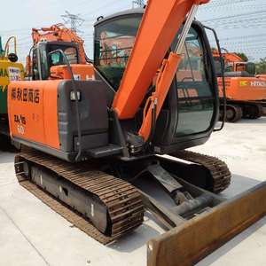 Hitachi ZX60 ZX50 ZX55 ZX70 ZX75 Pelle sur chenilles d'occasion Mini pelle de 5 tonnes d'occasion engins de construction - Product Image 4
