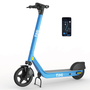 YIMI Shared Scooter 4G IoT Dual GPS Double Steel Stand Anti Theft Hidden Wires Modular Design Swappable Battery YIMI Plus 2 Pro - Product Image 4