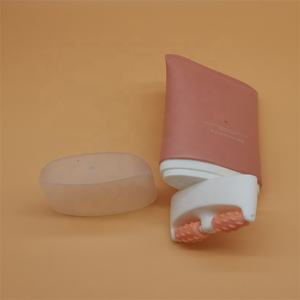 Vide Rechargeable Corps Mince Gel Crème Bouteille De <span class=keywords><strong>Massage</strong></span> Tube 50ml 90ml Blanc PE En Plastique OVALE Tube Double Rouleau Emballage De <span class=keywords><strong>Massage</strong></span> - Product Image 5