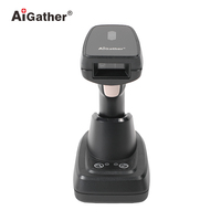 Escáner de Código de Barras Bluetooth de Escaneo Rápido, Escáner de Manos Libres para PDF417, MicroPDF417, Código DPM, DataMatrix, MaxiCode