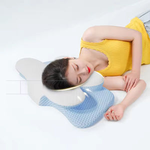 Oreiller cervical <span class=keywords><strong>pour</strong></span> le cou et les épaules, oreillers ergonomiques en mousse à mémoire <span class=keywords><strong>de</strong></span> forme <span class=keywords><strong>pour</strong></span> <span class=keywords><strong>dormir</strong></span> avec taie d'oreiller lavable - Product Image 2