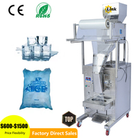 Machine de remplissage et d'emballage entièrement automatique d'aliments surgelés de glace de 10kg 5kg 20kg fabriquée en Chine